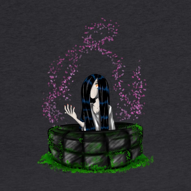 Sadako in Spring by Trainerbang